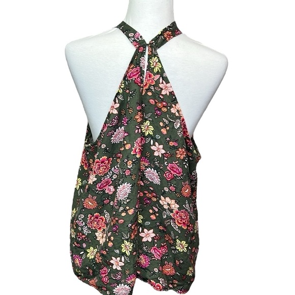 Loft Floral Halter Neck Top - Picture 4 of 6